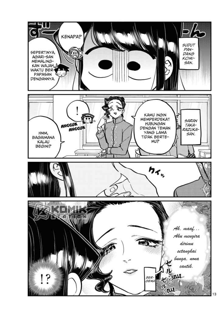 Komi-san wa Komyushou Desu chapter 247 halaman 14