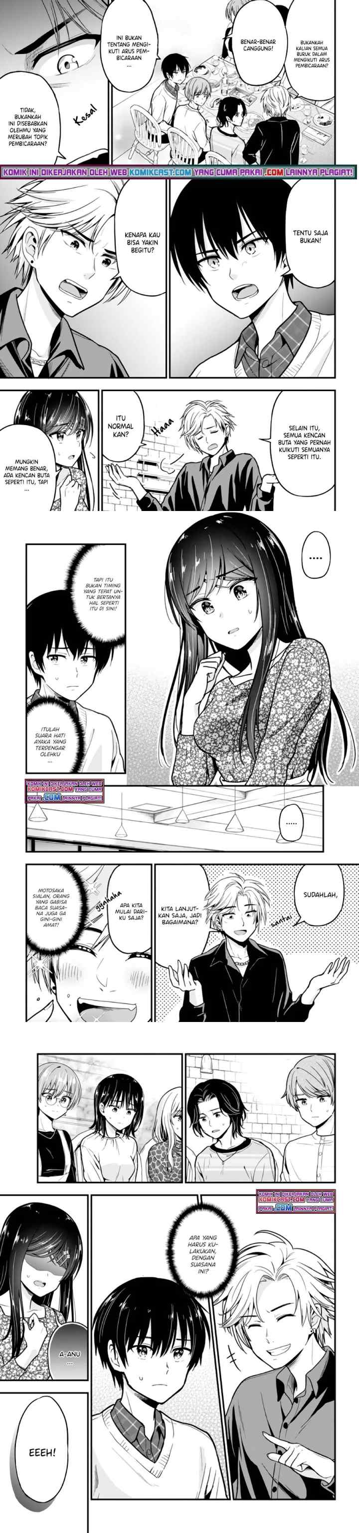 Kanojo ni Uwaki Sareteita Ore ga Koakuma na Kouhai ni Natsukarete Imasu chapter 2 halaman 6