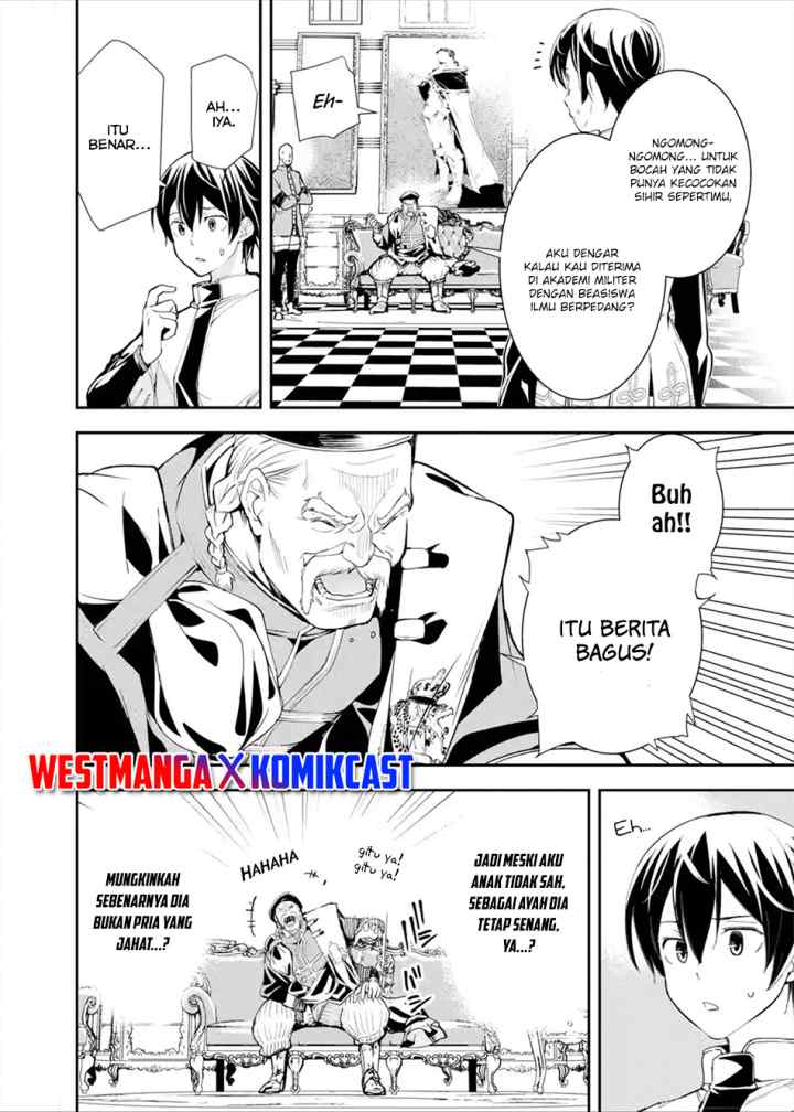 Rakudai Kenja Gakuin no Musou ~ Nidome no Tensei, S Rank Cheat Majutsushi Boukenroku chapter 3.2 halaman 8