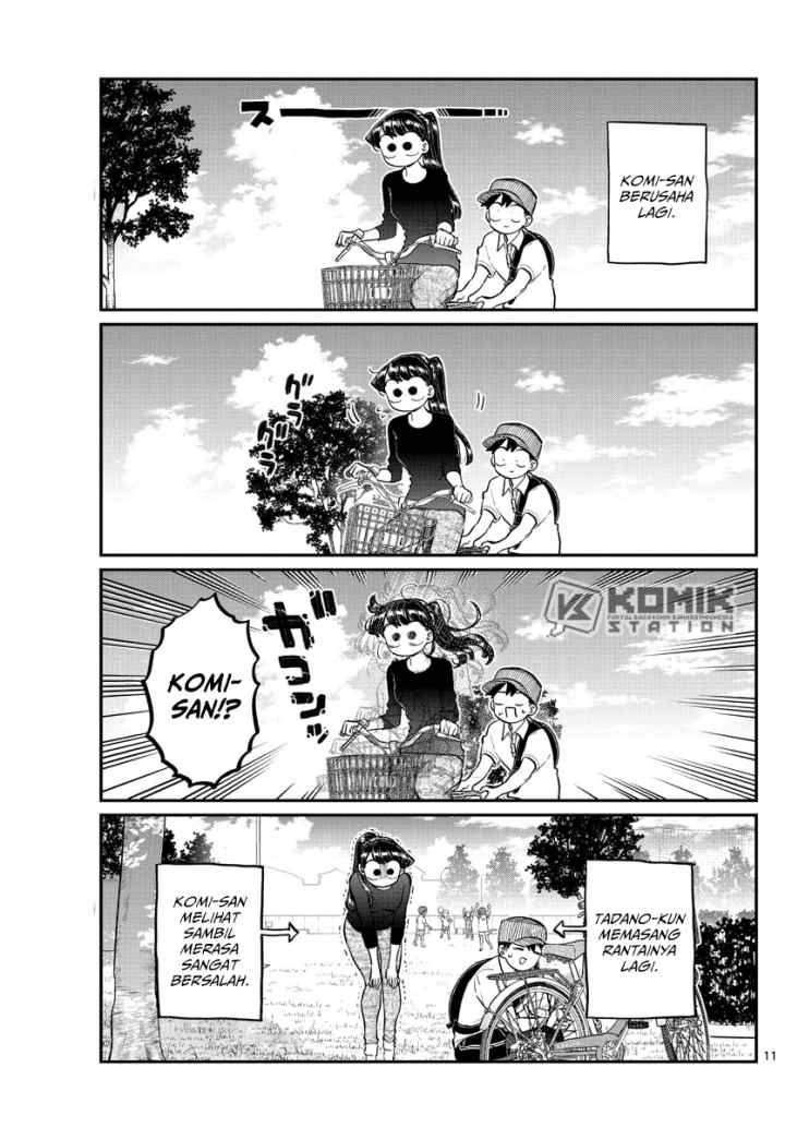 Komi-san wa Komyushou Desu chapter 187 halaman 13