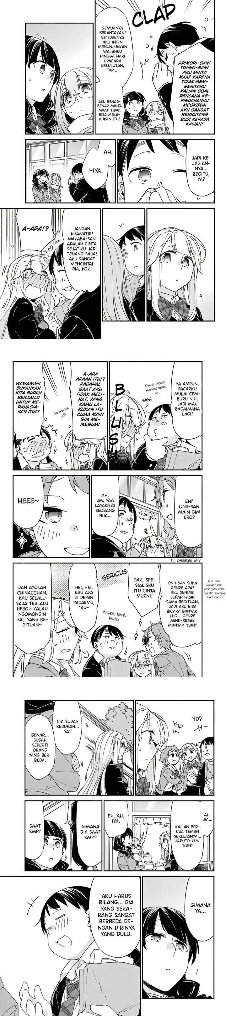 Asahina Wakaba to Marumaru na kareshi chapter 9 halaman 4
