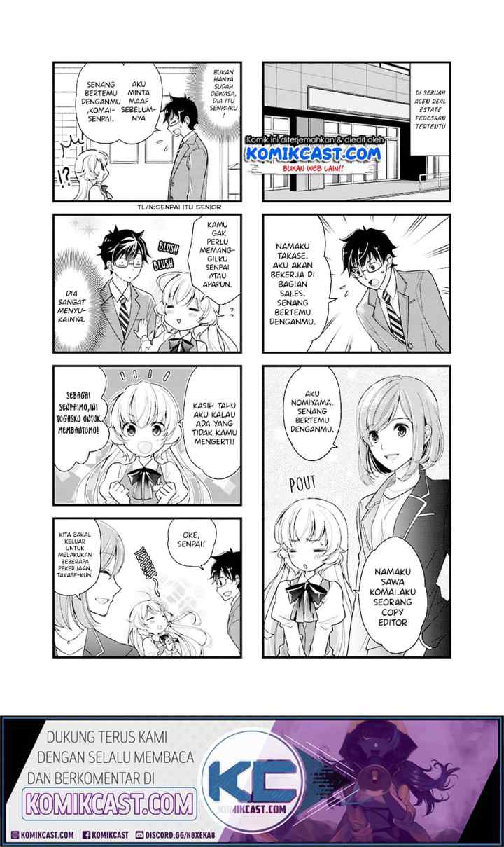 Chicchai Senpai ga Kawaisugiru chapter 1 halaman 4