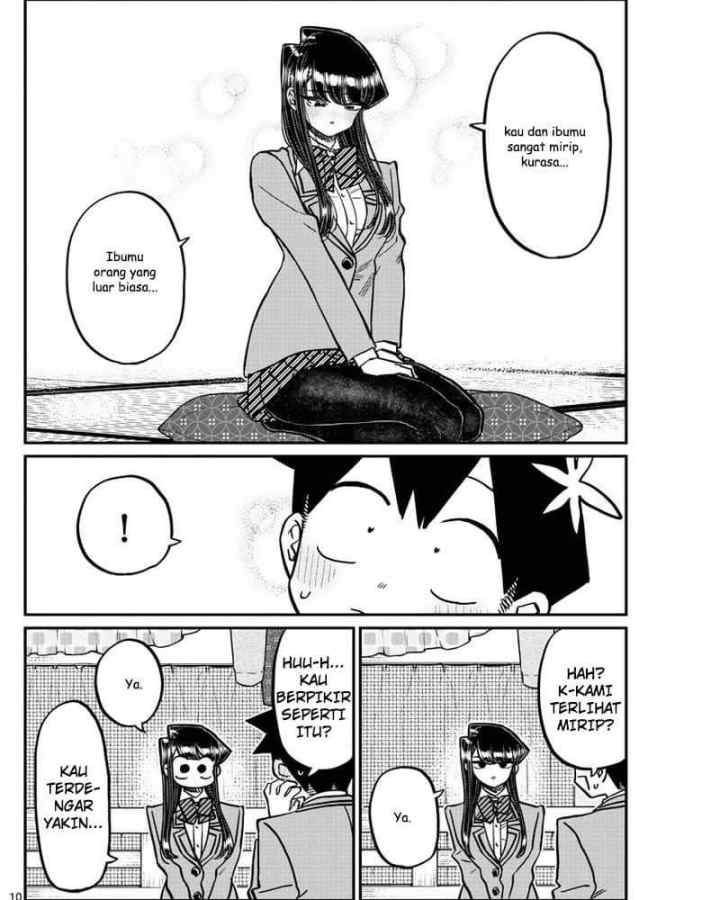 Komi-san wa Komyushou Desu chapter 340 halaman 10