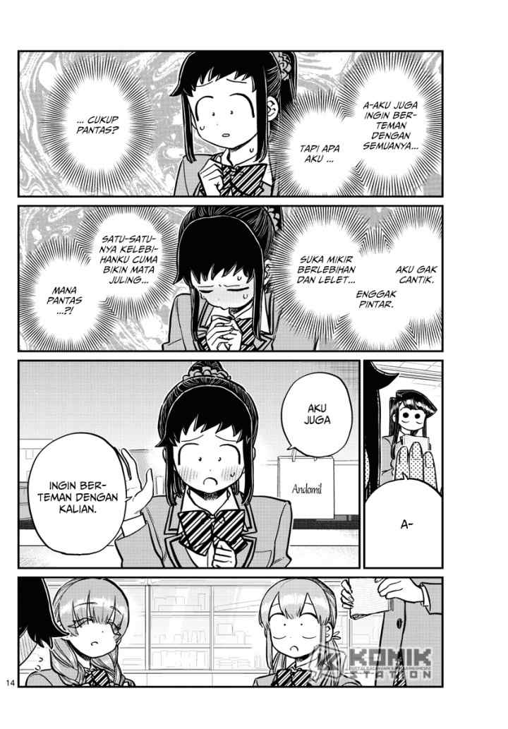 Komi-san wa Komyushou Desu chapter 252 halaman 15