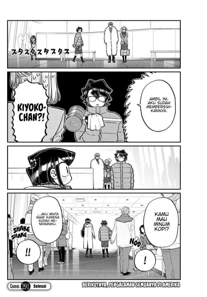 Komi-san wa Komyushou Desu chapter 291 halaman 6