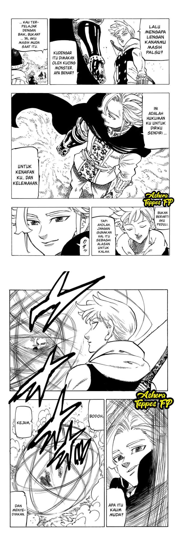 Mokushiroku no Yonkishi chapter 79 halaman 9