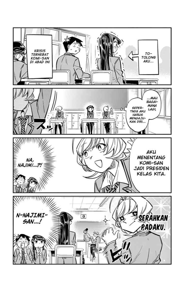 Komi-san wa Komyushou Desu chapter 17 halaman 5