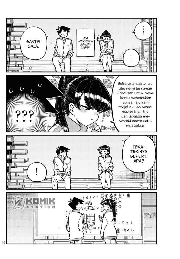 Komi-san wa Komyushou Desu chapter 246.1 halaman 11