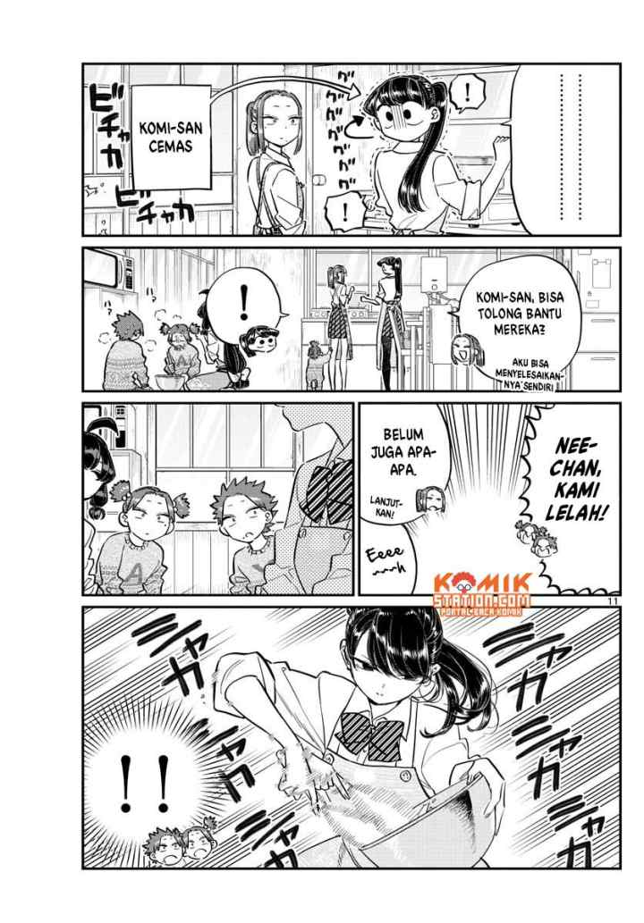 Komi-san wa Komyushou Desu chapter 116 halaman 13
