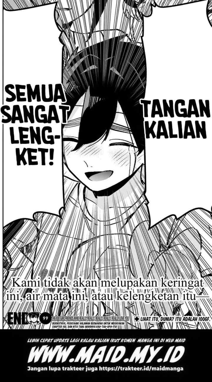 Kimi no Koto ga Dai Dai Dai Dai Daisuki na 100-ri no Kanojo chapter 99 halaman 12