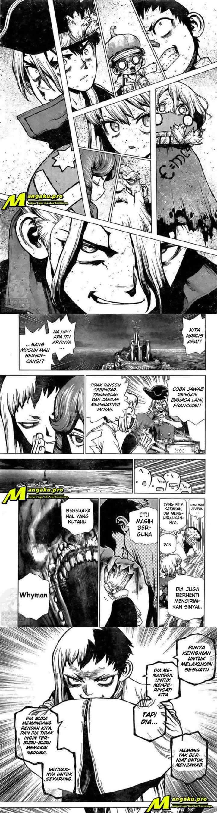 Dr. Stone chapter 201 halaman 8