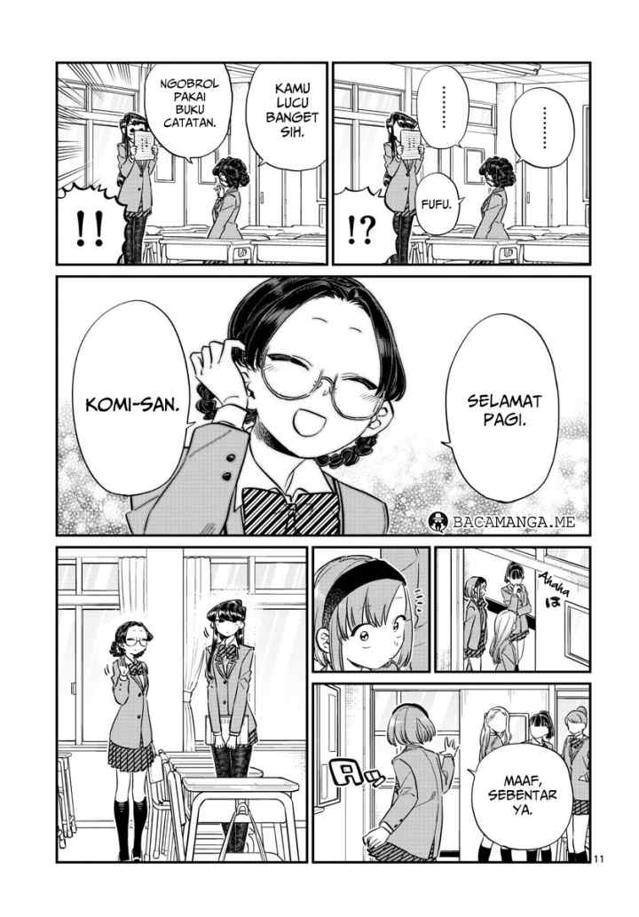Komi-san wa Komyushou Desu chapter 114 halaman 11