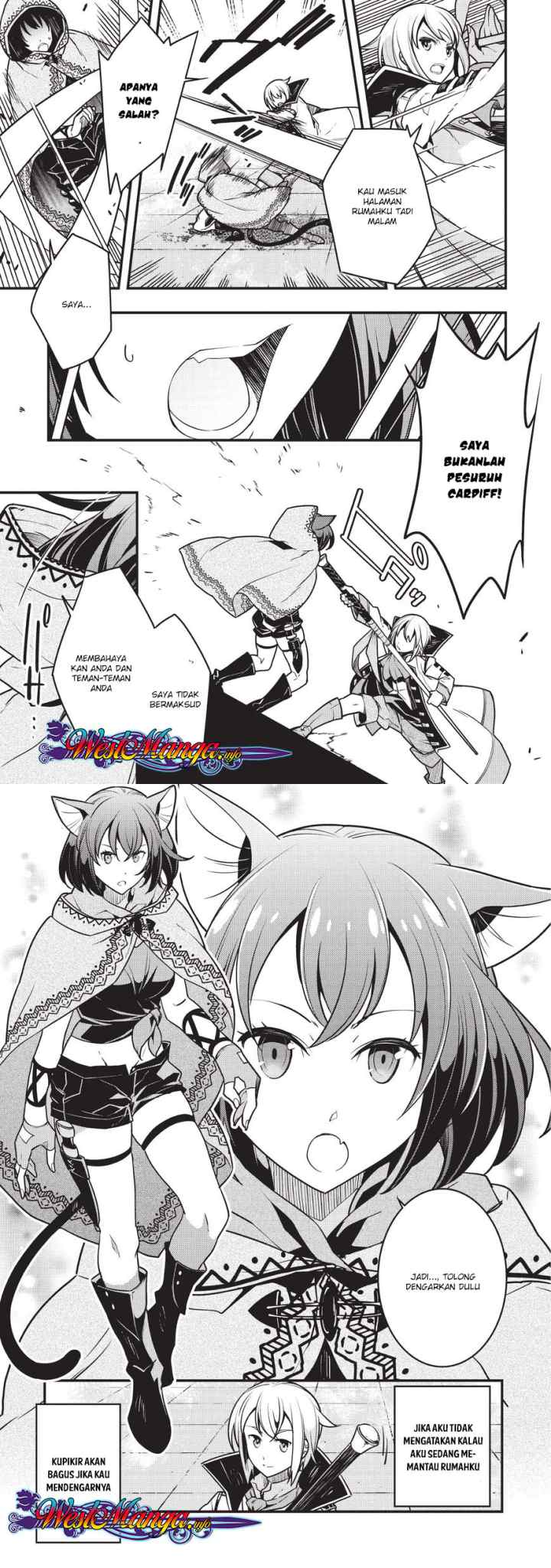 Kyoukai Meikyuu to Ikai no Majutsushi chapter 10 halaman 8