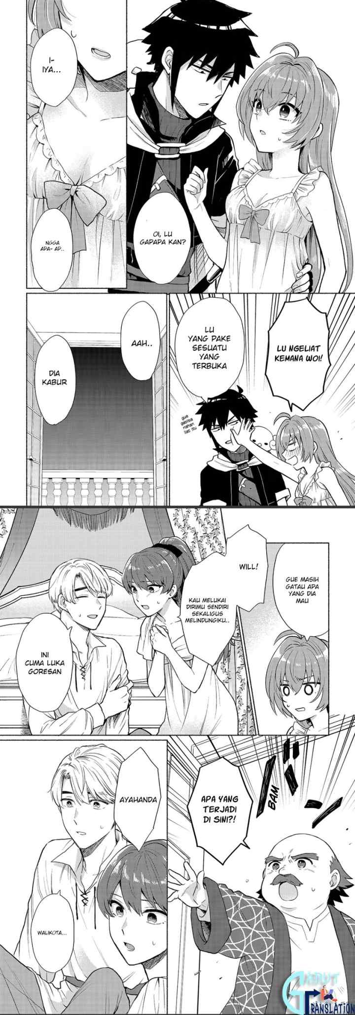 Tensei Shitara Ore ga Heroine de Aitsu ga Yuusha datta chapter 11 halaman 8