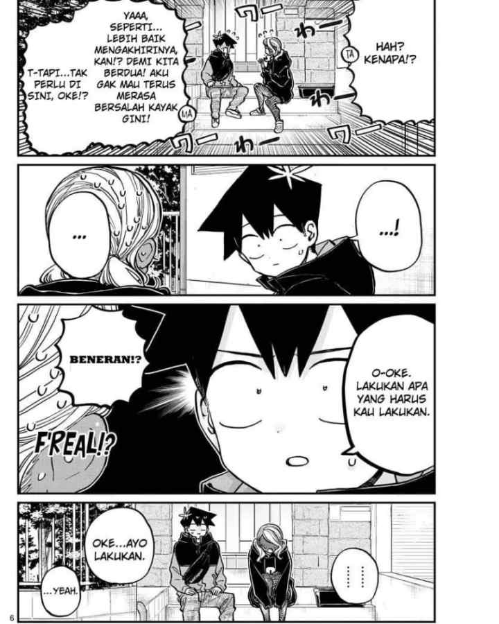 Komi-san wa Komyushou Desu chapter 304 halaman 6