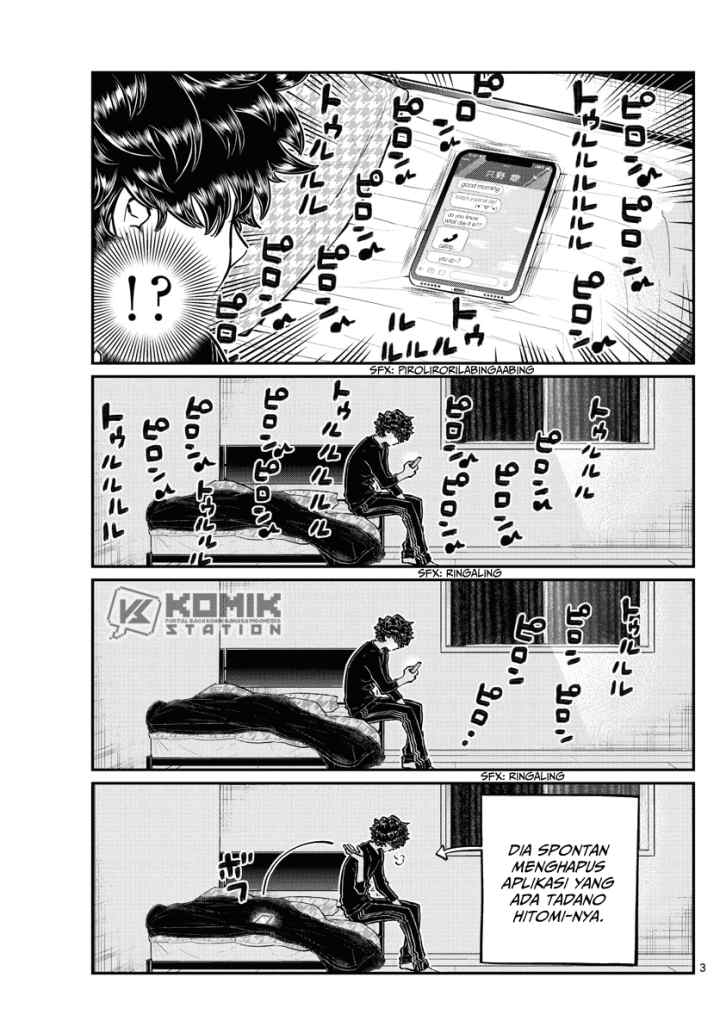 Komi-san wa Komyushou Desu chapter 244 halaman 4