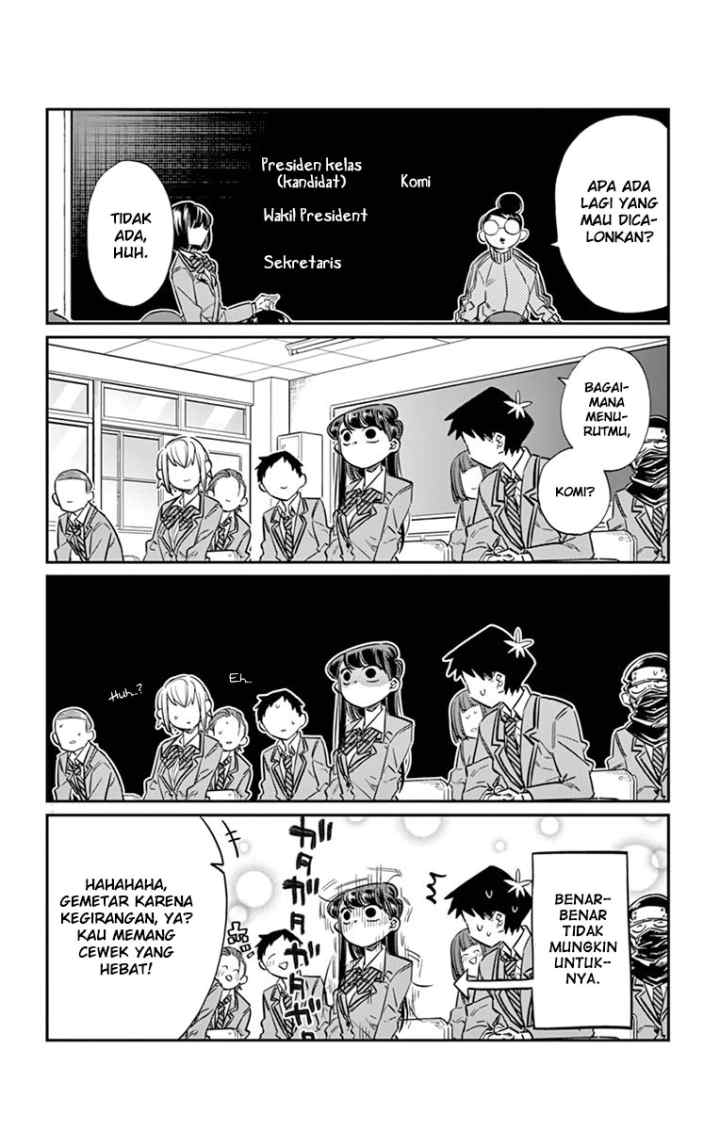 Komi-san wa Komyushou Desu chapter 17 halaman 4