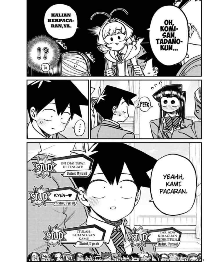 Komi-san wa Komyushou Desu chapter 306 halaman 7