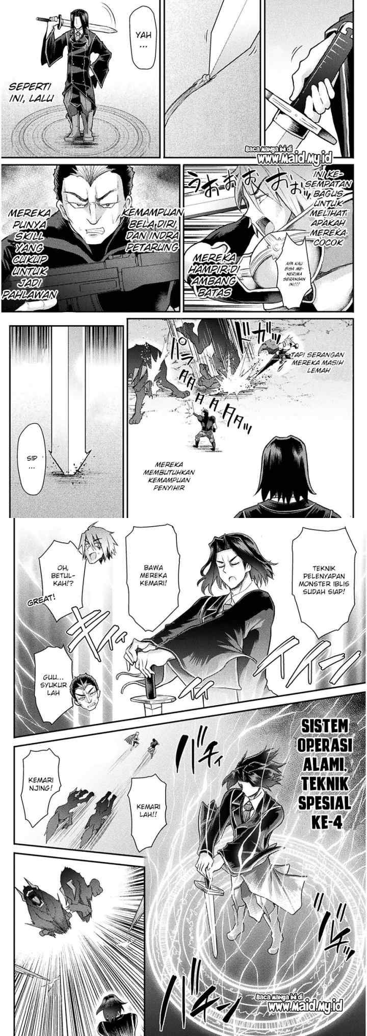 Isekai Majutsushi wa Mahou wo Tonaenai chapter 4 halaman 8