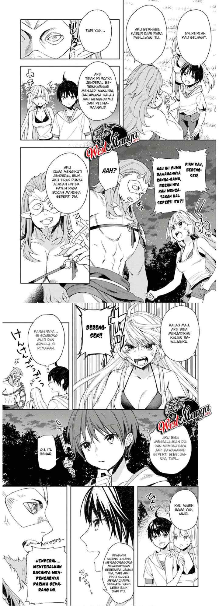 Shitennou Sai Jakudatta Ore. Tensei Shitanode Heionna Seikatsu wo Nozomu chapter 4 halaman 4