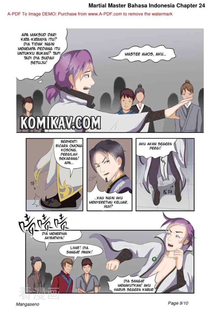 Martial Master chapter 24 halaman 9
