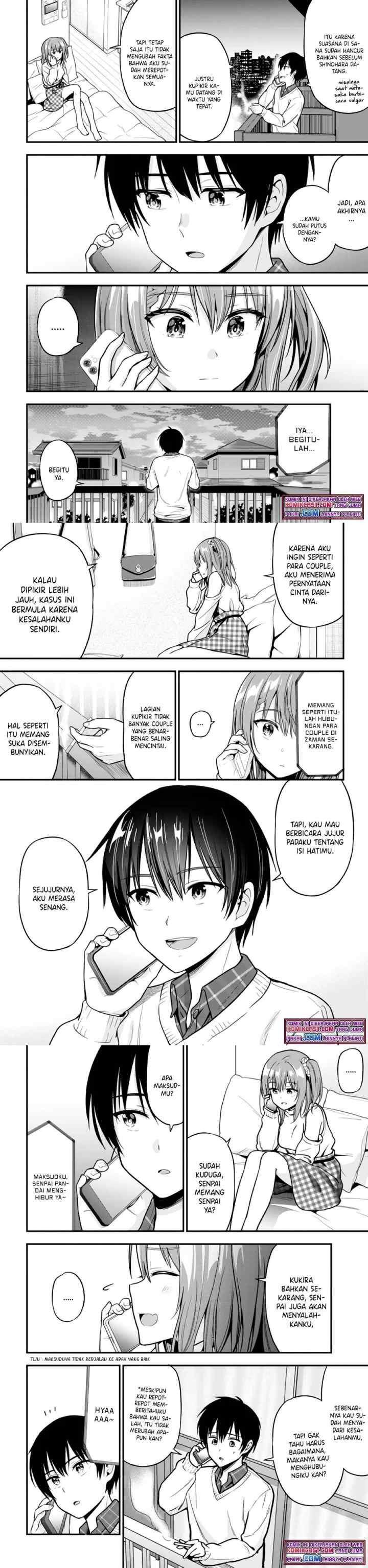 Kanojo ni Uwaki Sareteita Ore ga Koakuma na Kouhai ni Natsukarete Imasu chapter 2 halaman 15