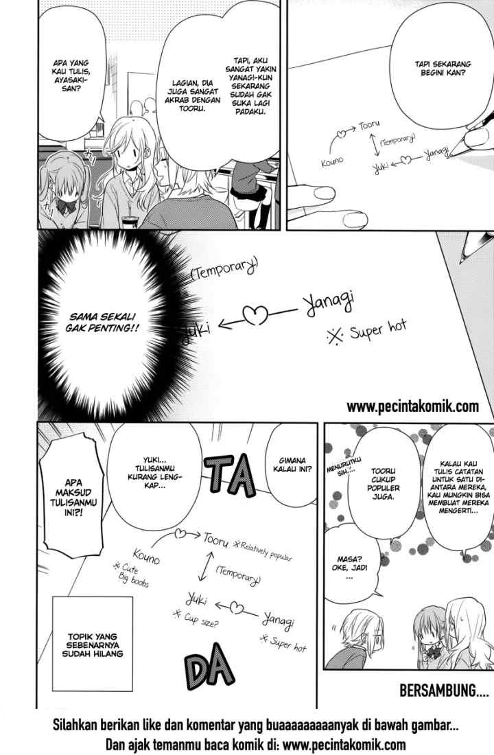 Horimiya chapter 45 halaman 13