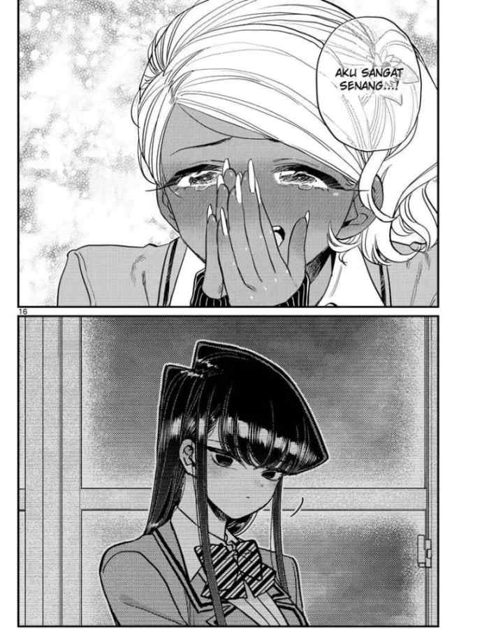 Komi-san wa Komyushou Desu chapter 300 halaman 16