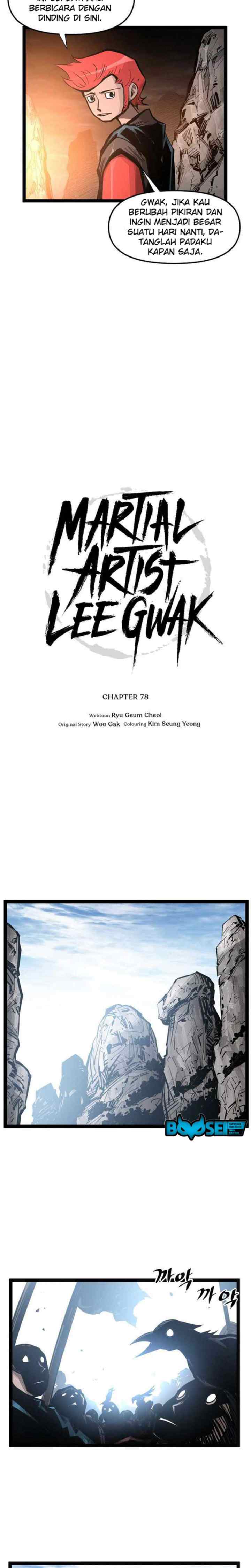 Martial Artist Lee Gwak chapter 78 halaman 6