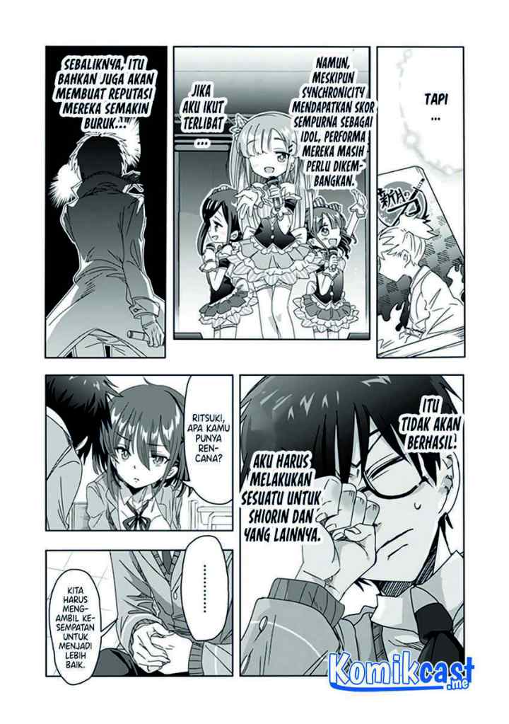 Class de Inkya no Ore ga Jitsu wa Daininki Band no Vocal na Ken chapter 13 halaman 13