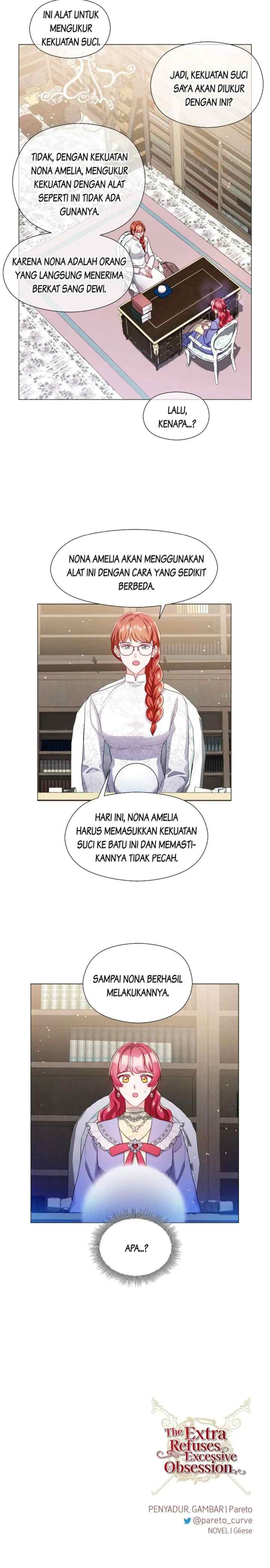Extras Don't Want to be Overly Obsessed chapter 60 halaman 12