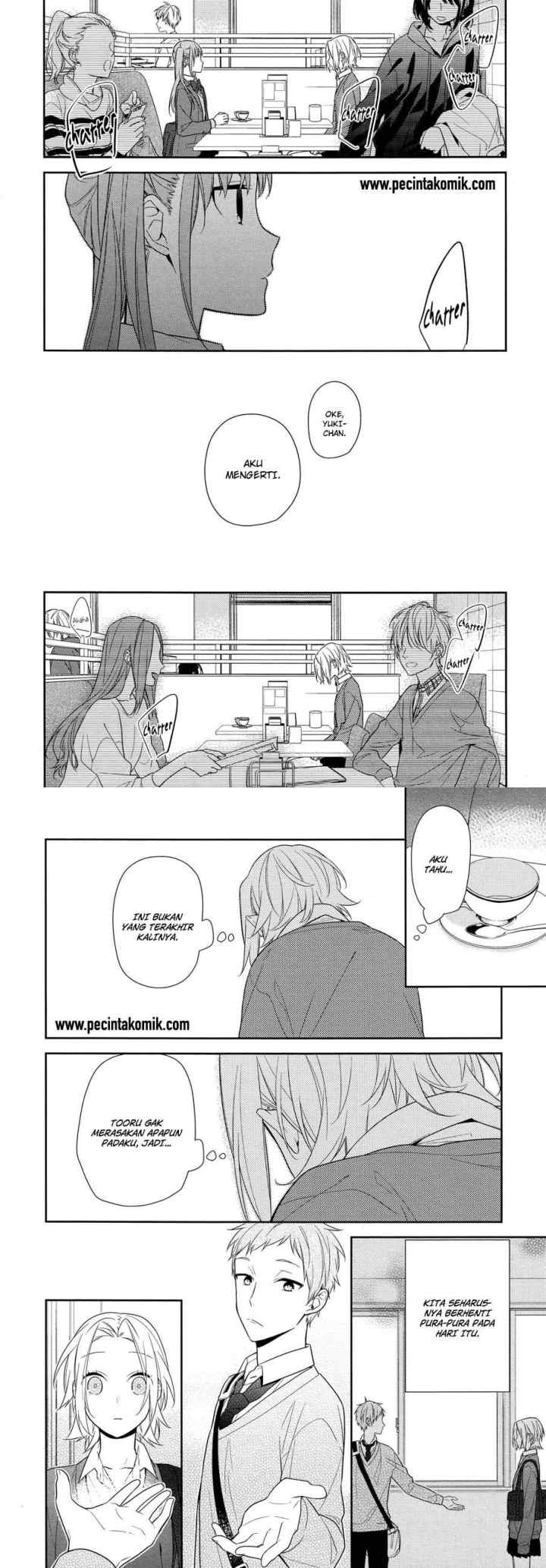 Horimiya chapter 58 halaman 8