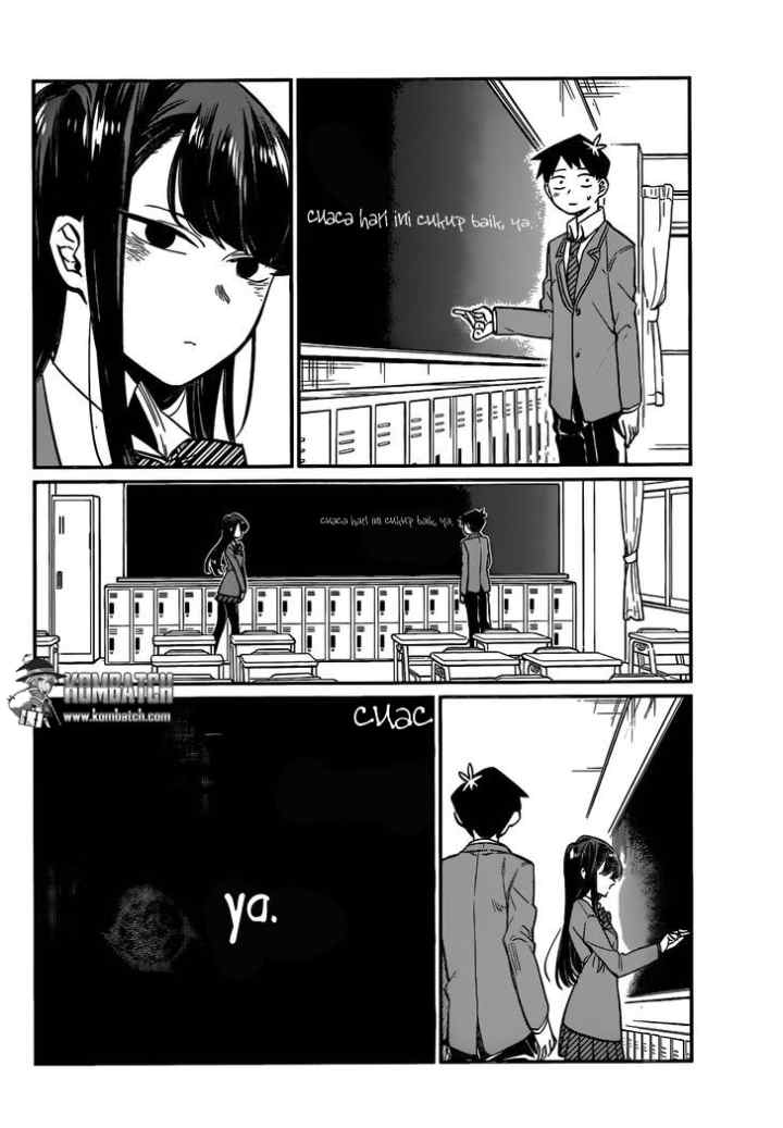 Komi-san wa Komyushou Desu chapter 6 halaman 6