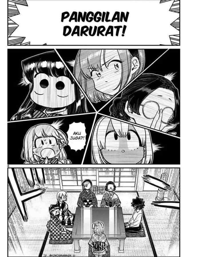 Komi-san wa Komyushou Desu chapter 361 halaman 6