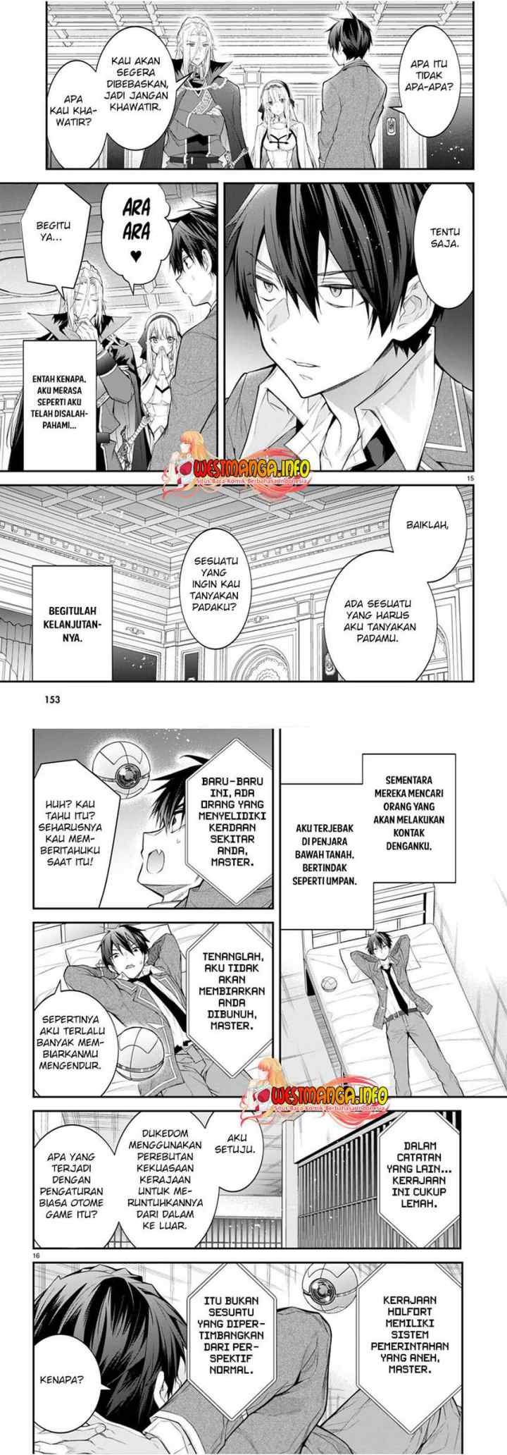 Otome Game Sekai wa Mob ni Kibishii Sekai Desu chapter 47 halaman 9