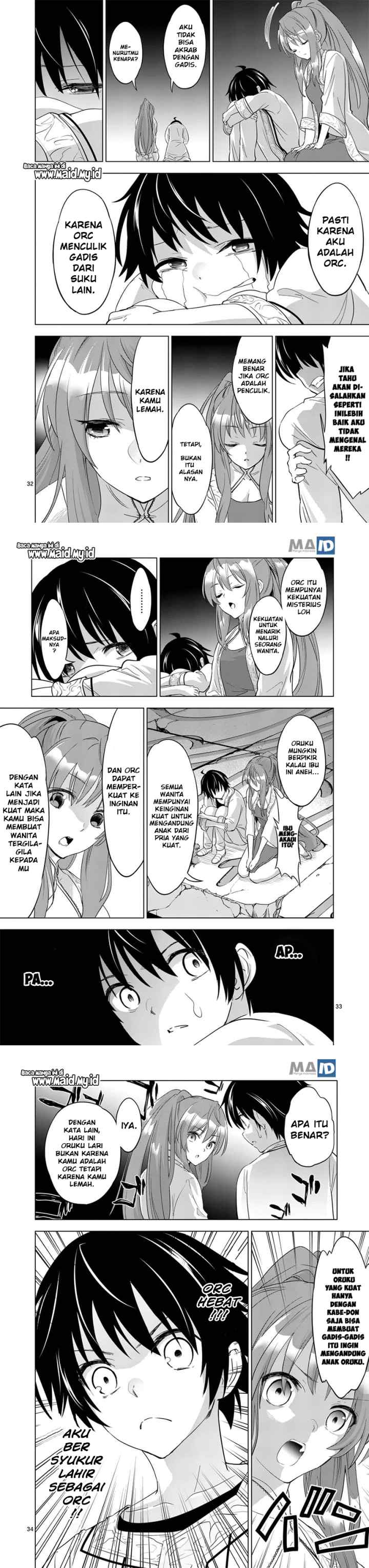 Shijou Saikyou Orc-san no Tanoshii Tanetsuke Harem Zukuri chapter 1 halaman 12