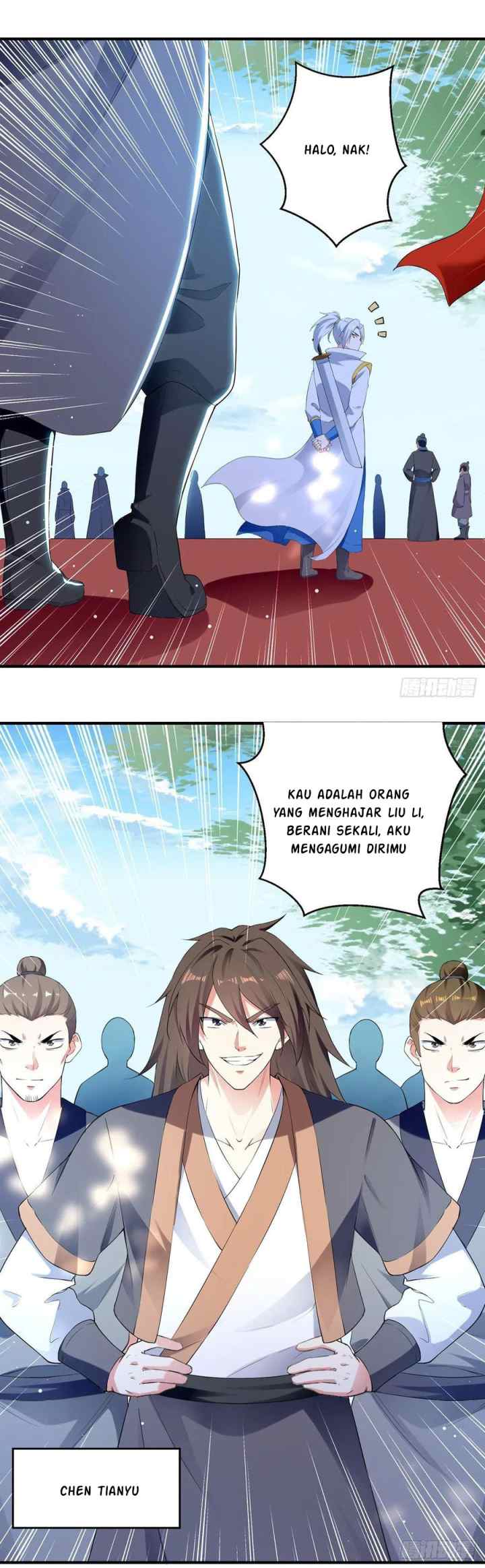 Ling Tian Shendi chapter 95 halaman 14