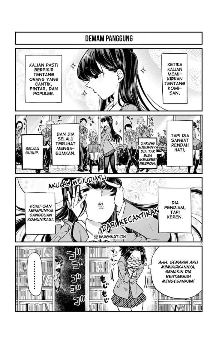 Komi-san wa Komyushou Desu chapter 14 halaman 4