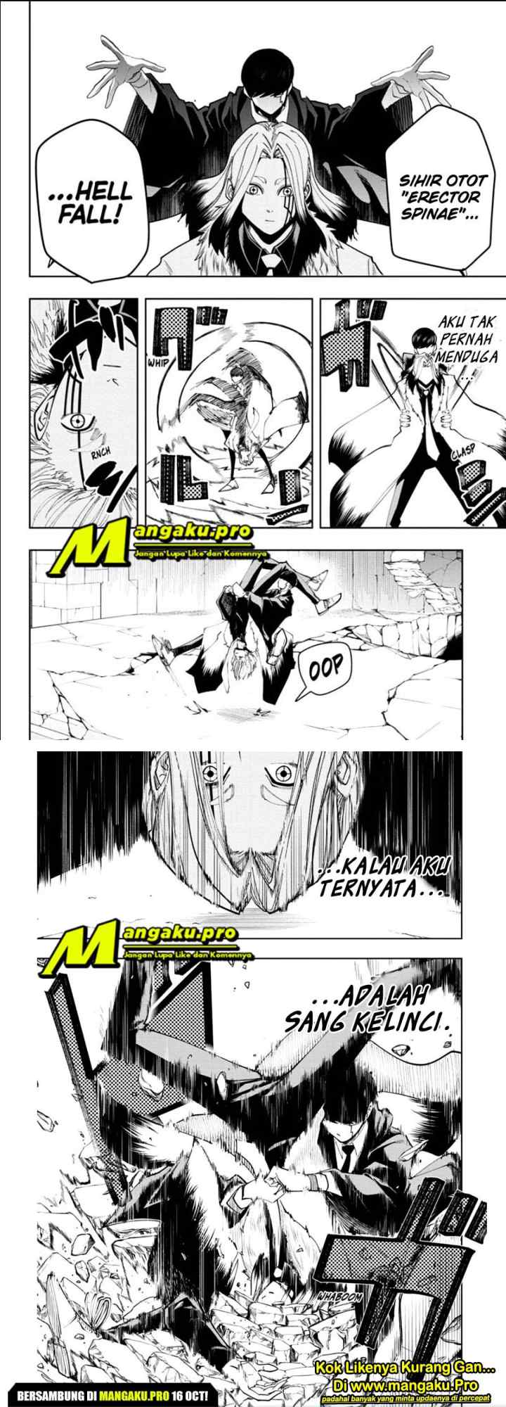 Mashle: Magic and Muscles chapter 34 halaman 13
