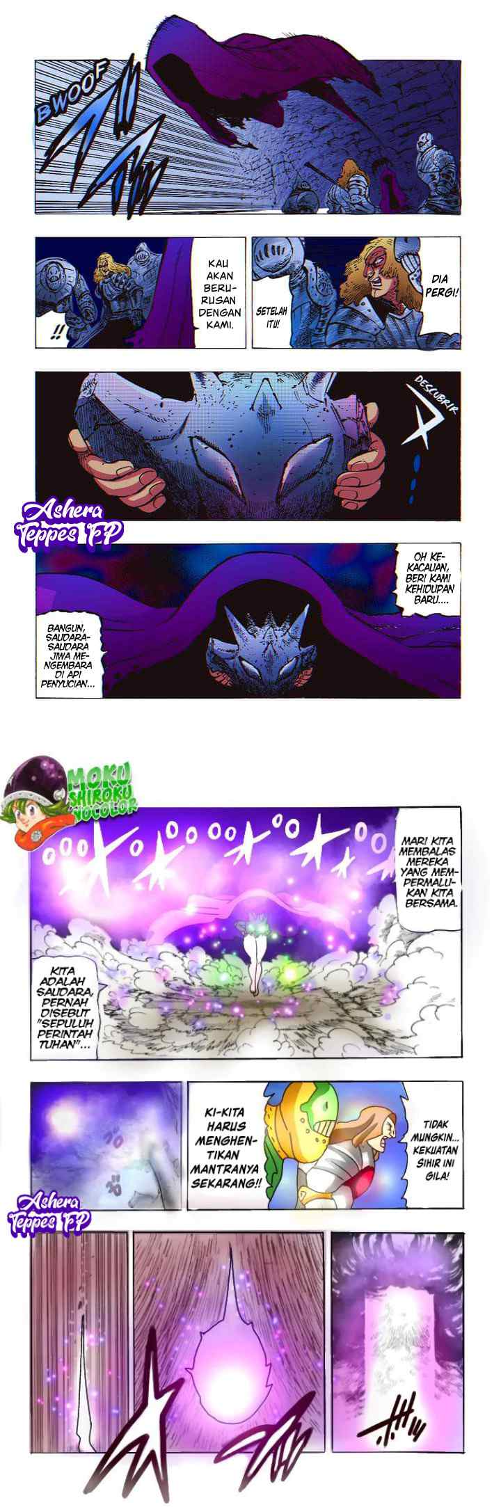 Mokushiroku no Yonkishi chapter 64 halaman 8
