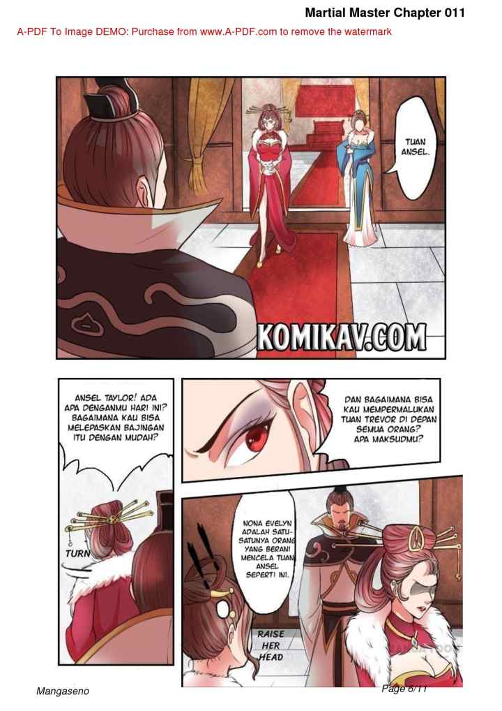 Martial Master chapter 11 halaman 6
