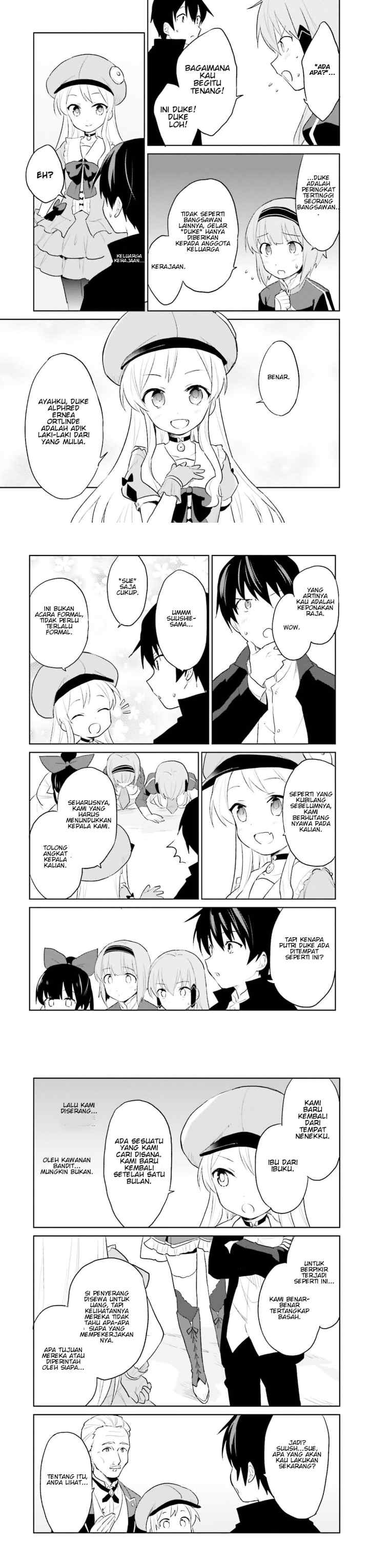 Isekai wa Smartphone to Tomo ni chapter 3 halaman 14