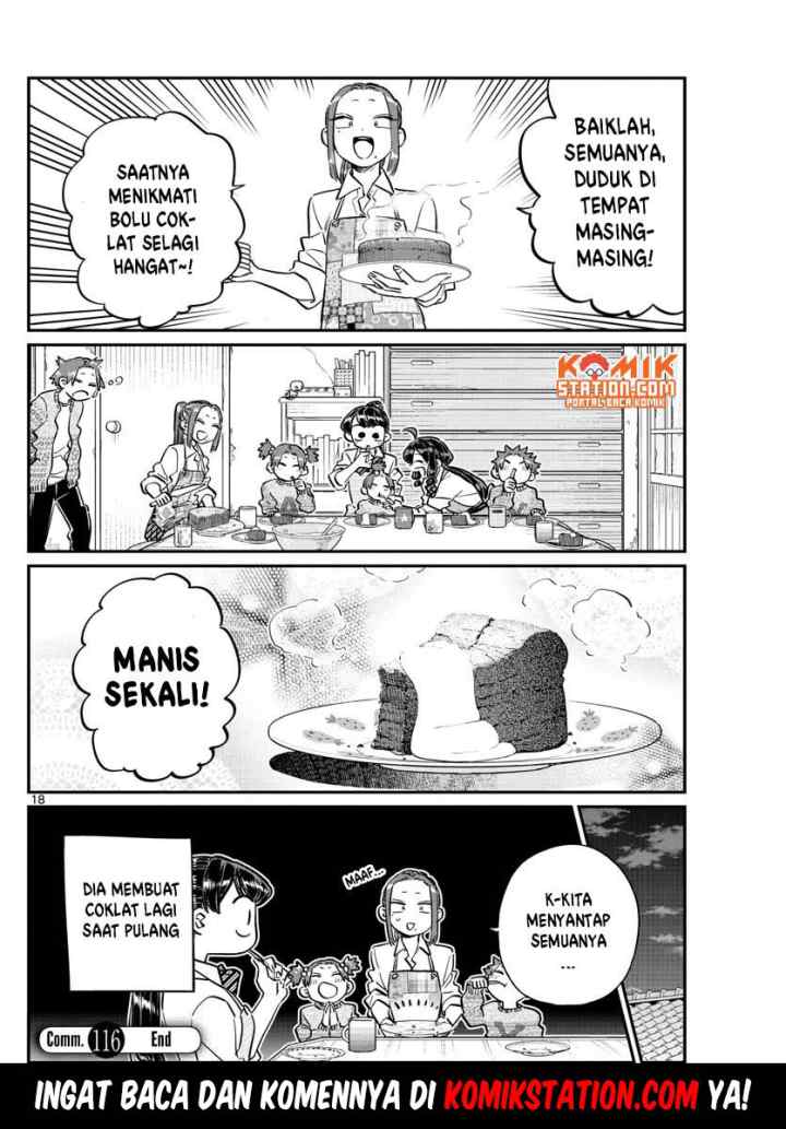 Komi-san wa Komyushou Desu chapter 116 halaman 20