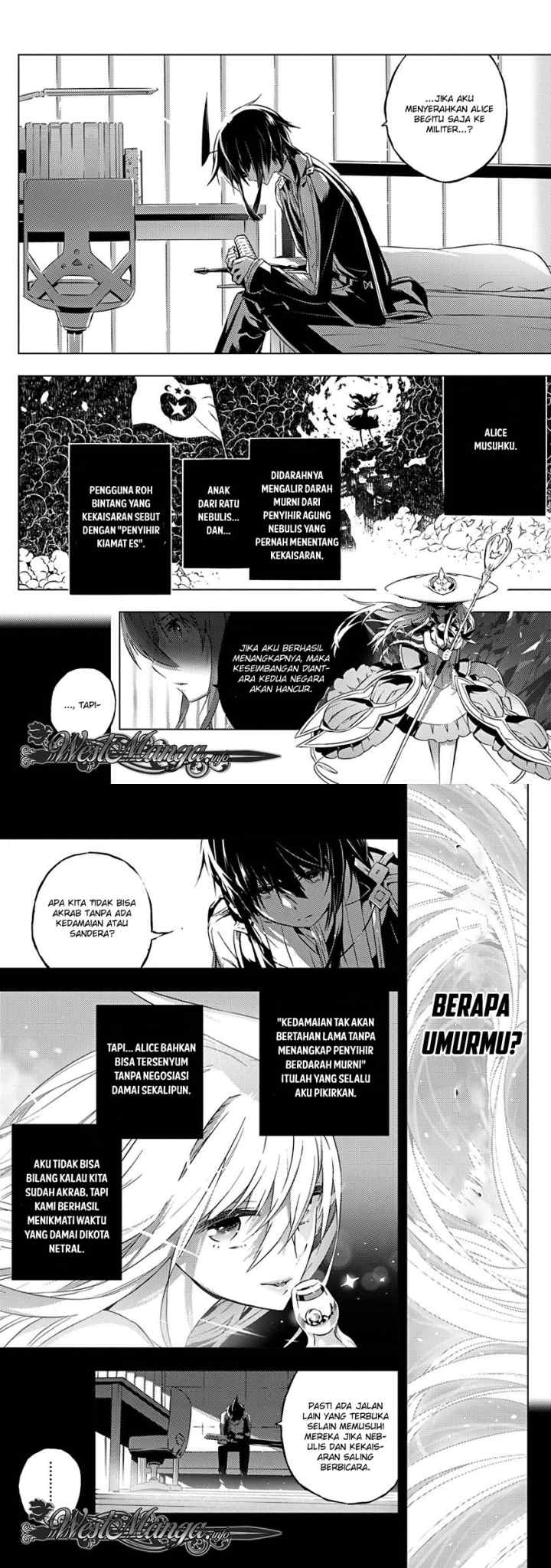 Kimi to Boku no Saigo no Senjou arui wa Sekai ga Hajimaru Seisen chapter 7 halaman 7