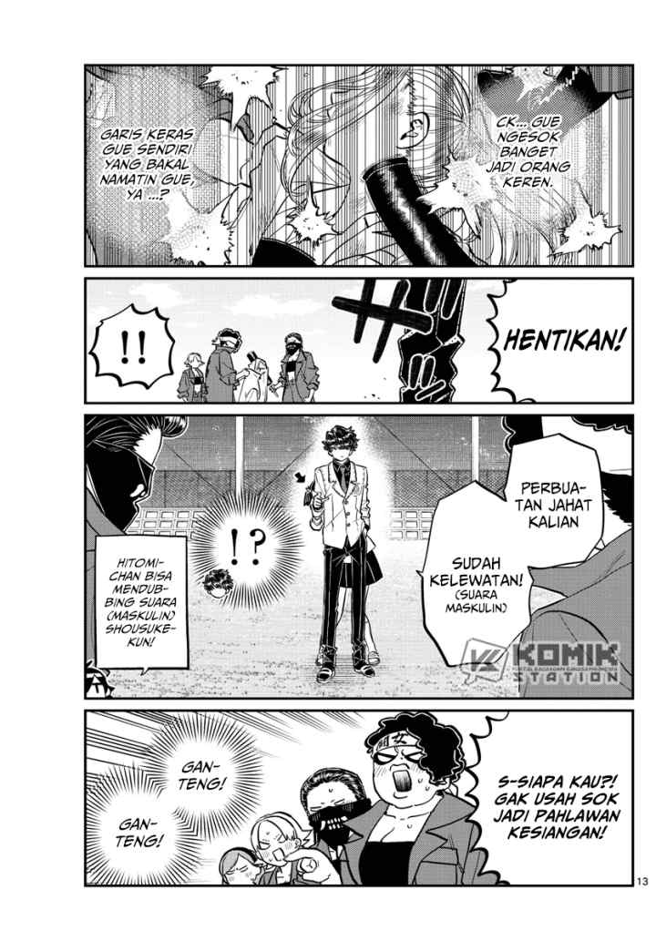 Komi-san wa Komyushou Desu chapter 182 halaman 14