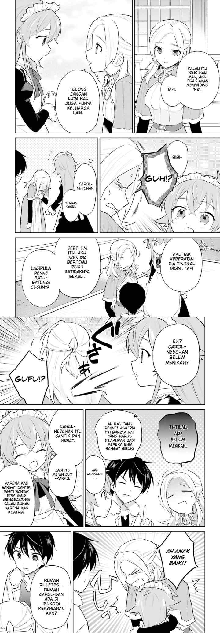 Isekai wa Smartphone to Tomo ni chapter 45 halaman 7