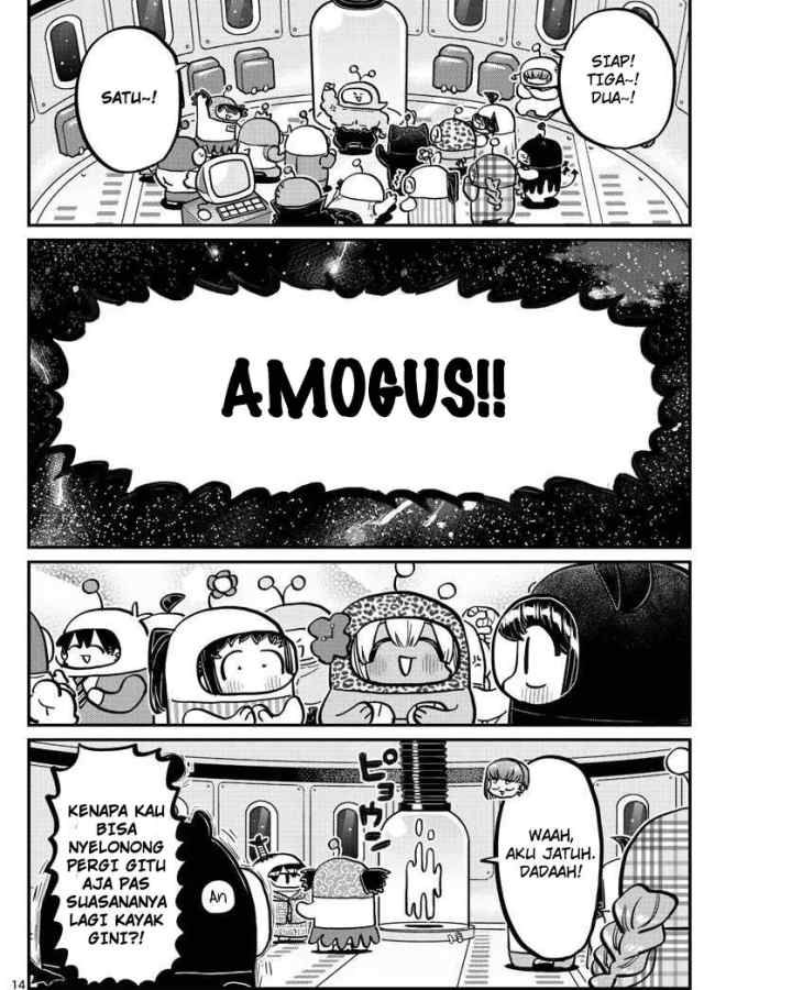 Komi-san wa Komyushou Desu chapter 358 halaman 14