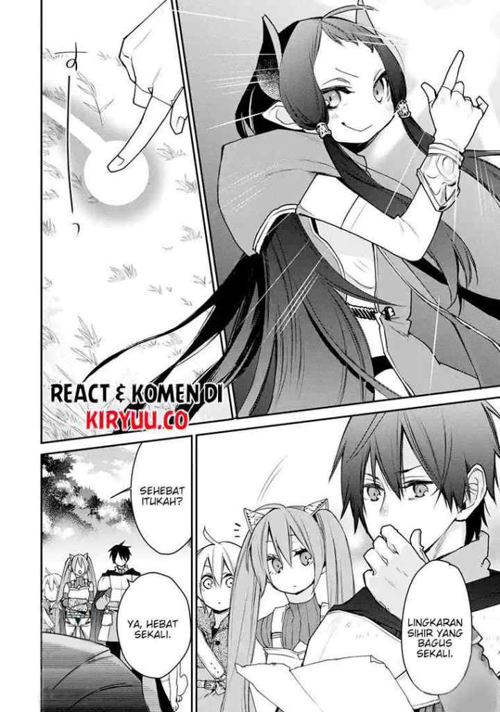 Saikyou no Madoshi. Hisa ni Ya wo Ukete Shimatta no de Inaka no Eihei ni Naru chapter 16.1 halaman 11