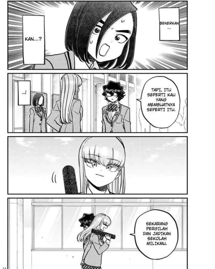 Komi-san wa Komyushou Desu chapter 315 halaman 14