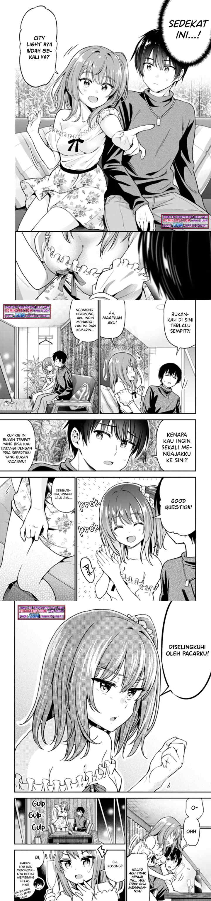 Kanojo ni Uwaki Sareteita Ore ga Koakuma na Kouhai ni Natsukarete Imasu chapter 1.2 halaman 12